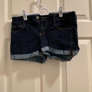 Juniors denim shorts